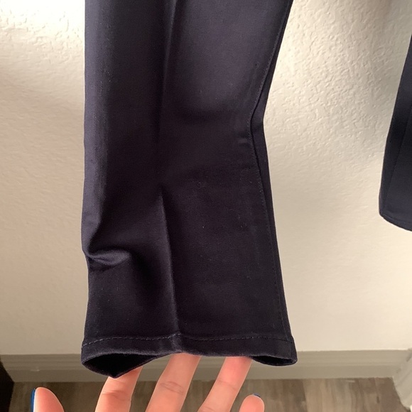 Tory Burch Navy Skinny Trousers Pants - Picture 9 of 14